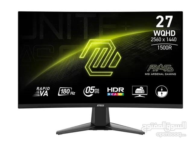 MSI Monitor MAG 27CQ6F Curve 1500R Gaming Monitor 27" 2560 x 1440