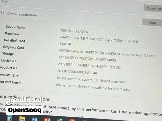 Windows Lenovo  Computers  for sale  in Amman