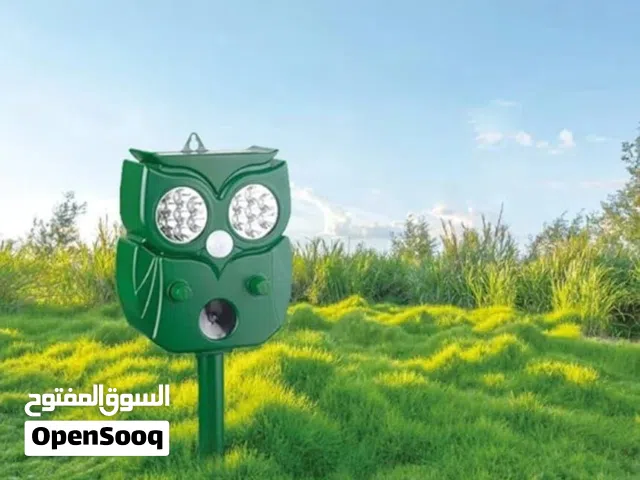 عرض خاص  طارد الحيوانات الجديد على شكل بومة  طارد بالأمواج الصوتية يعمل على الطاقة الشمسي
