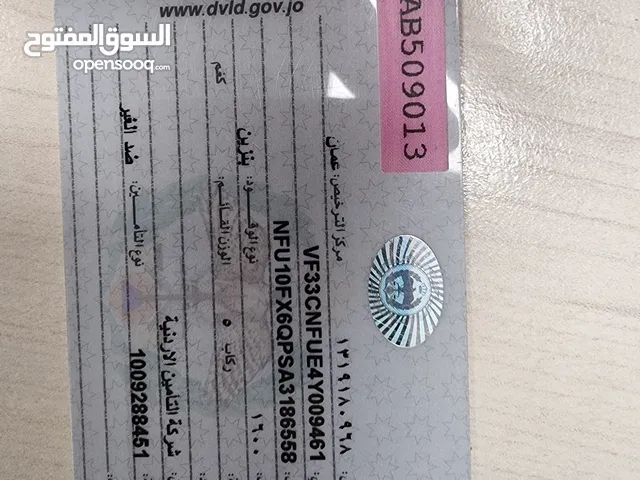 Used Peugeot 307 in Amman