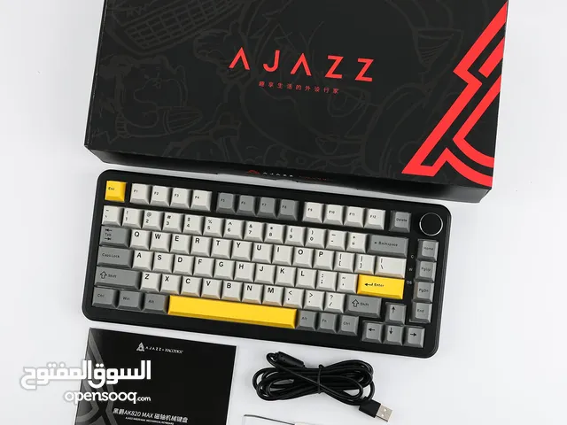 كيبورد أجاز Ak820 max مغناطيسي مشحم صوت طرب وادخل وشوف تفاصيل جديد