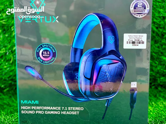 VERTUX MIAMI WIRED GAMING HEADSET