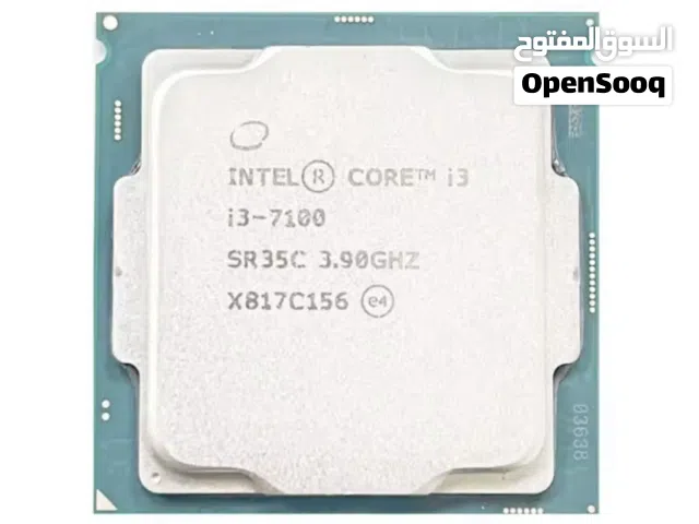 معالج إنتل مستعمل Intel Core i3-7100 بسرعة 3.90GHz بحالة ممتازة