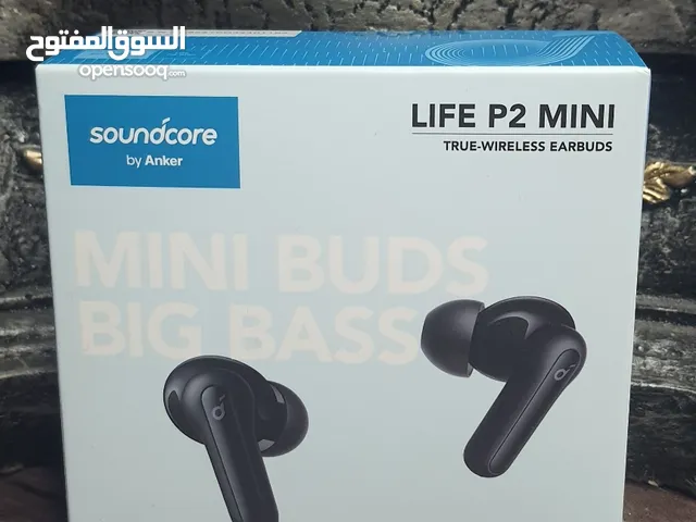 سماعات انكر بلوتوث Anker p2 mini المميزه لون أسود