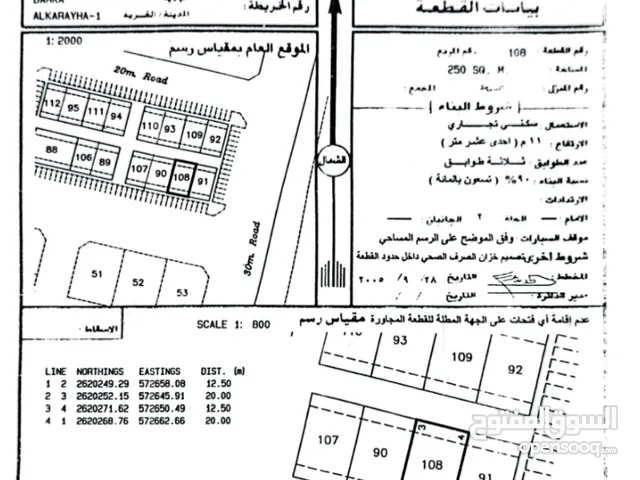 Commercial Land for Rent in Al Batinah Barka