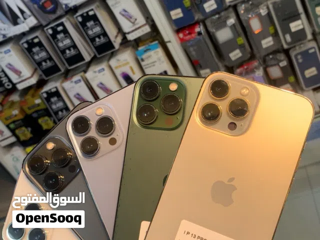iPhone 13pro max 256g used/مستعمل بحالة الوكاله وكفالة خطية