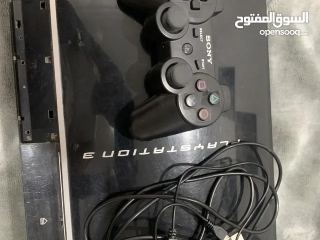 playstation 3 in good condition with 120+ games, 1 controller, 3 chargers بلايستيشن 3 مع 120 لعبه