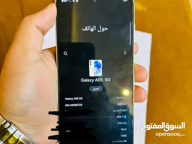 سامسونج A55 مستعمل شهر بحال الوكاله
