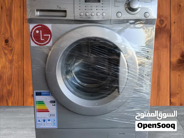 غساله ال جي الجباره 7 كيلو فل اوتماتيك 1000 دوره عمليه واقتصاديه بحال الوكاله