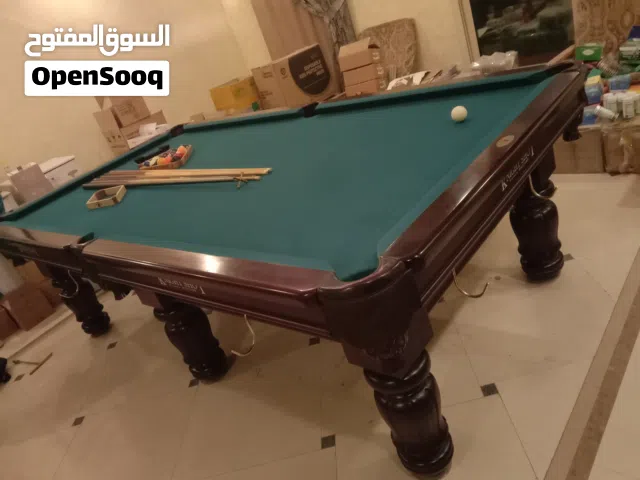 knight shot Victoria 9 feet Marbal top base pocket drop pool billirds table is for sale