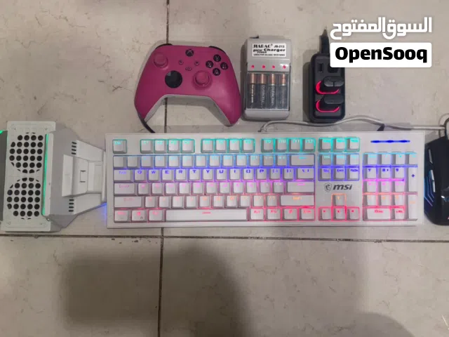 كيبورد MSI اصلي سويجات ازرق نظيف شغال كلة