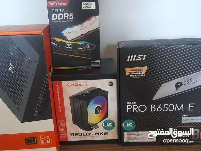 تجميعة قويه كل القطع جديده وجاهزة بدون كرت شاشه