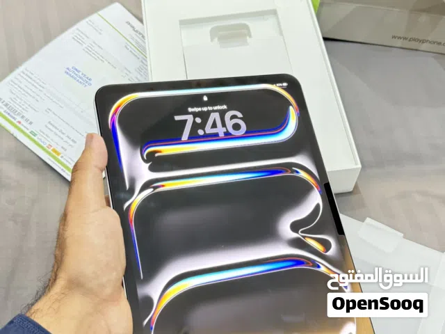 iPad Pro M5 2025 11 إنش — استخدام خفيف جدًا حالة ممتازة