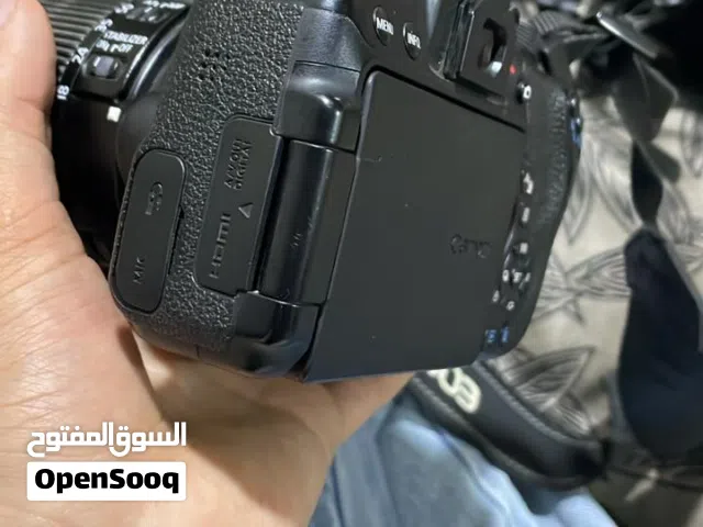 , كامره كانون D750 كامره نضيفه صوره وفيديو رام 16 زوم 16×135 كامره بطاريتين. وجنطه وحبل  السعر 425