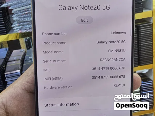 note 20 5G mobile
