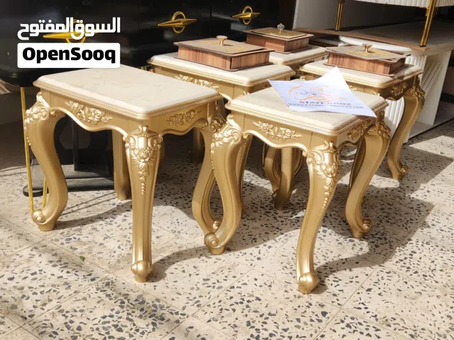 طاولات مجلس سطح رخام طبيعي
