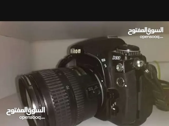 nikon D300 with a lens