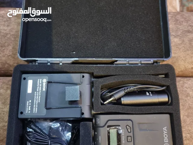 نك مايك ماركة بويا BOYA جهاز ارسال واستقبال للكاميرات والهاتف جديد فتح جنطه وفحص