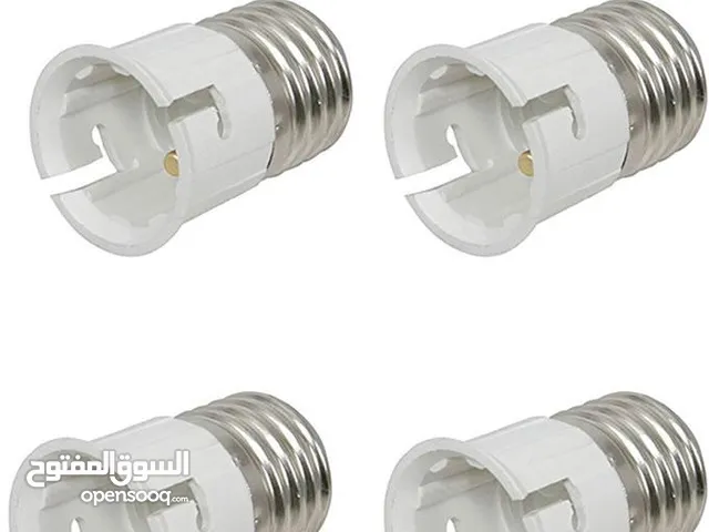 5pcs Light Bulb Socket Converter: E27 Socket to B22 Bulb