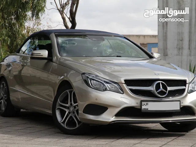 مرسيدس بنز E250 AMG convertible موديل: 2014 عداد : 134.000 km وارد الشركة