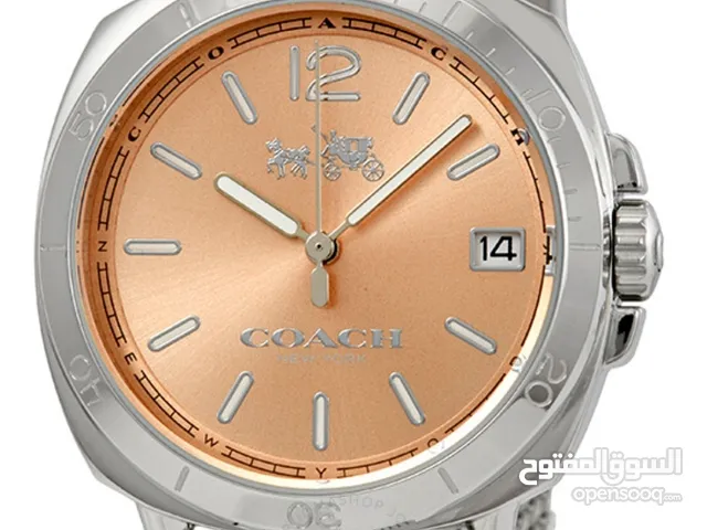 Coach Tatum Rose Dial Stainless Steel