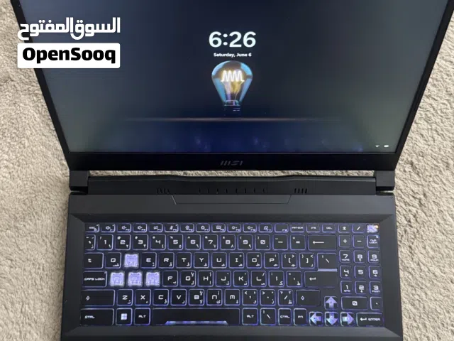Laptop msi 15”