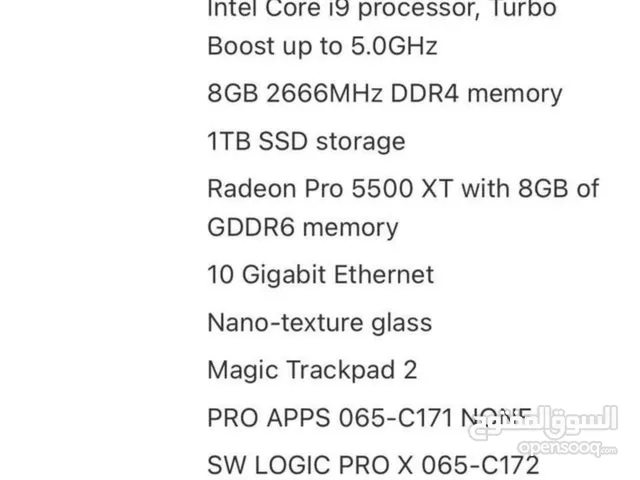  iMac with Retina 5K - 27 inch display