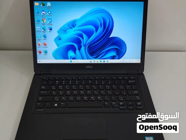 لابتوب Dell Latitude 5480  المعالج:Intel Core i5  (الجيل السابع) فئة U   الرام: 8GB DDR4 الوصف مهم..