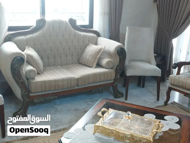 طقم كنب خشب زان ماركا مع التربيزات