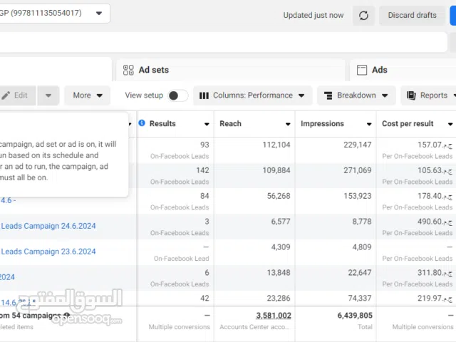 إعلانات أقل تكلفة. . مبيعات أكتر. الحل في الإدارة الاحترافية