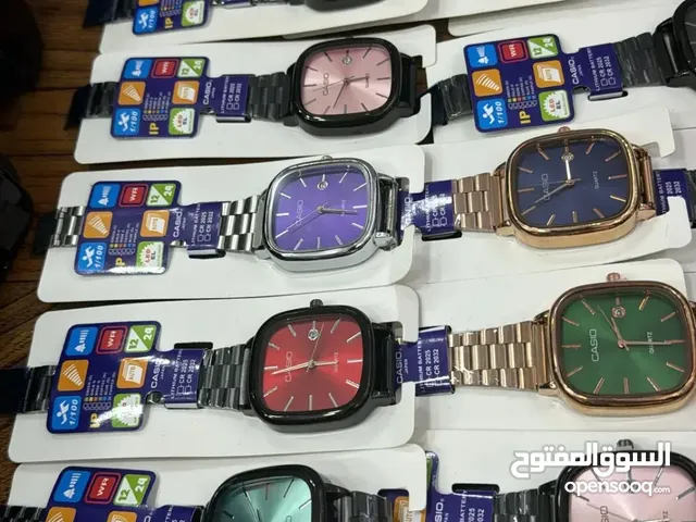 ساعات كاسيو جميع الألوان