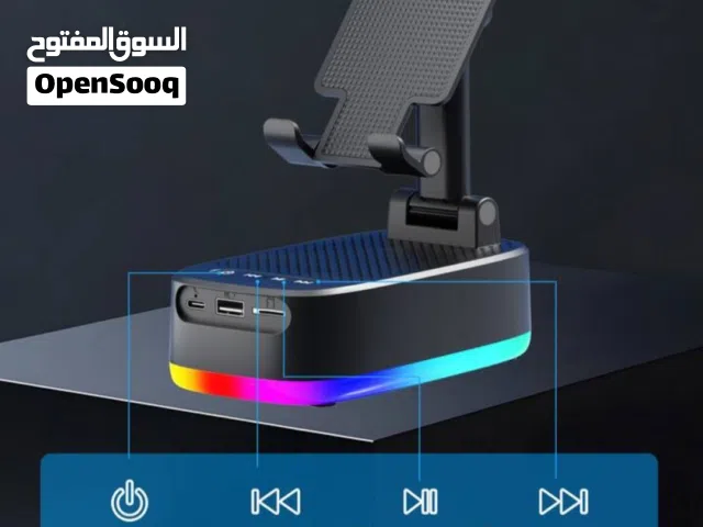 مكبر صوت مع استاند 2 في 1