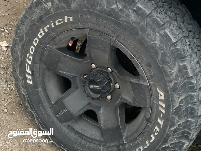Methods rim (6 bolts)with Tires for sale (4 pieces).
