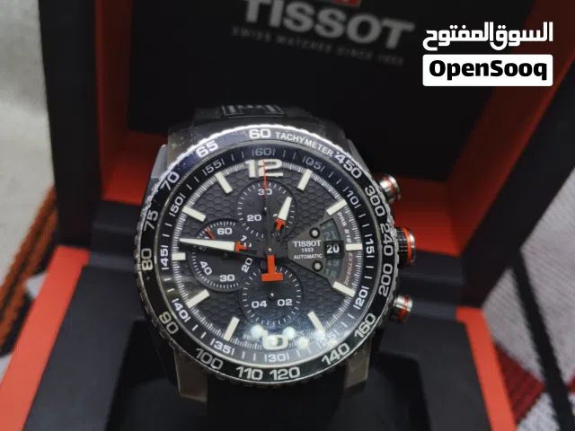 ساعة Tissot PRS 516 Extreme Automatic Chronograph هي ساعة رياضية مستوحاة من سباقات السيارات بتصميم م