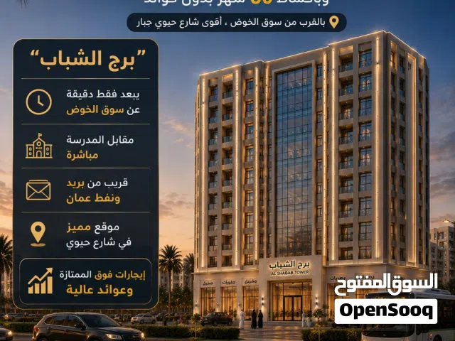 61 m2 1 Bedroom Apartments for Sale in Muscat Al Khuwair