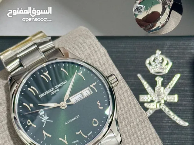 Frederic Constant Green Arabic watch