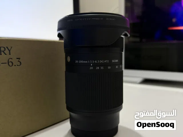 Sigma 20-200 f3.5-6.3 with Warranty  عدسة