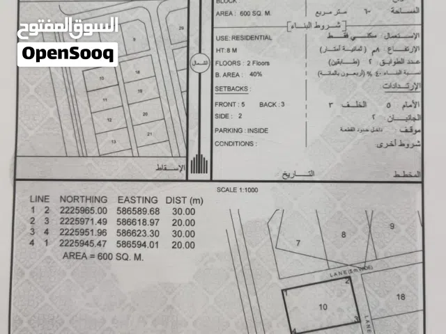Residential Land for Sale in Al Wustaa Mahut