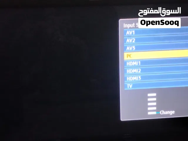 شاشه بانوسينك عادية مو سمارت 50انش كما موضح في الصورة