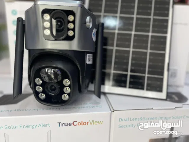 كاميرا المراقبة الشمسية مزدوجة العدسة (4G/WIFI