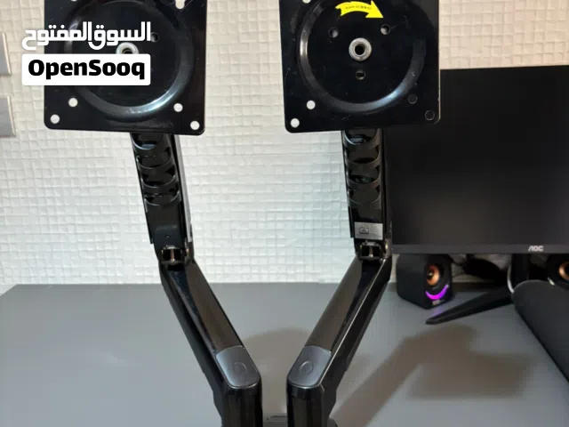 Monitor Mount 27inch for 2 monitor ذراع شاشة 27