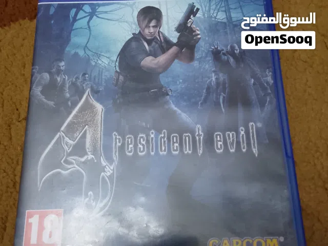 ريزدنت ايفل 4 resident evil 4 السيدي نضيف لاجهزه بلايستيشن 4
