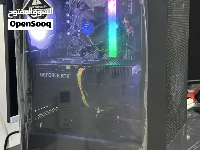 كمبيوتر اللعاب rtx 3060 12gb vram