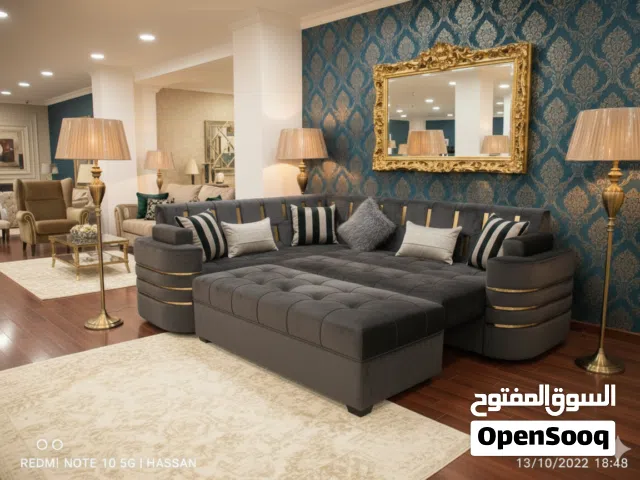 ركنة مودرن (L) + كنبة سرير خامات عالية الجودة وعروض لفترة محدودة وفر المساحة واستمتع بالراحة!