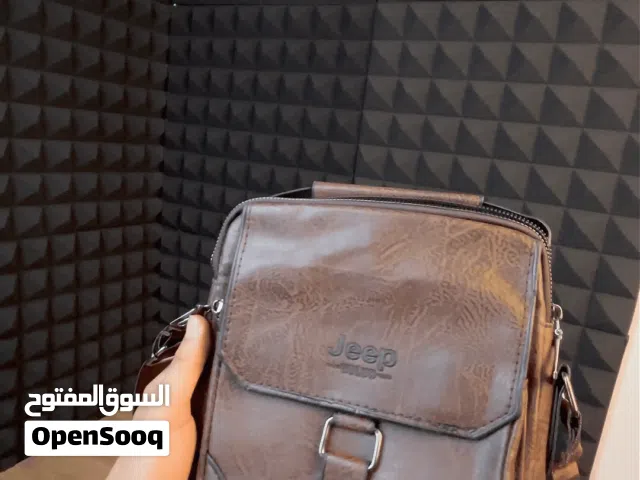 حقيبة جلد رجالية ماركة jeep