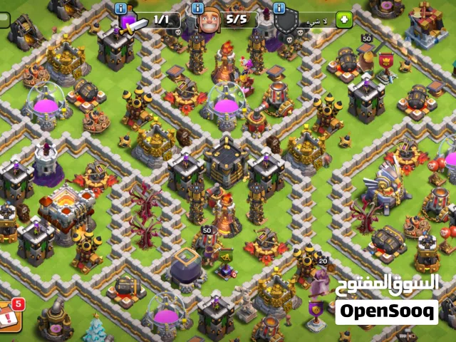 Clash of Clans Accounts and Characters for Sale in Al Batinah