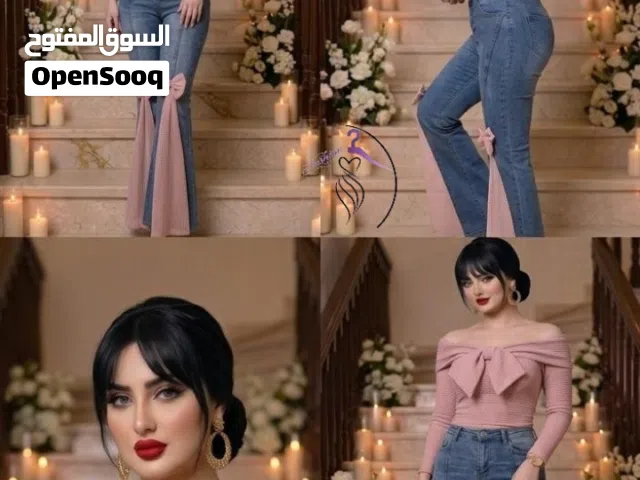 *طقم ناعم وانيق* .وانتِ فِراشة لا تَتكرَّرُ فيّ تَاريخ الفِراشات *طقم خارجي بنطلون وبل