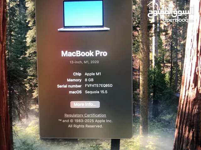 MacBook Pro M1 touch bar 13 2020 13 inch