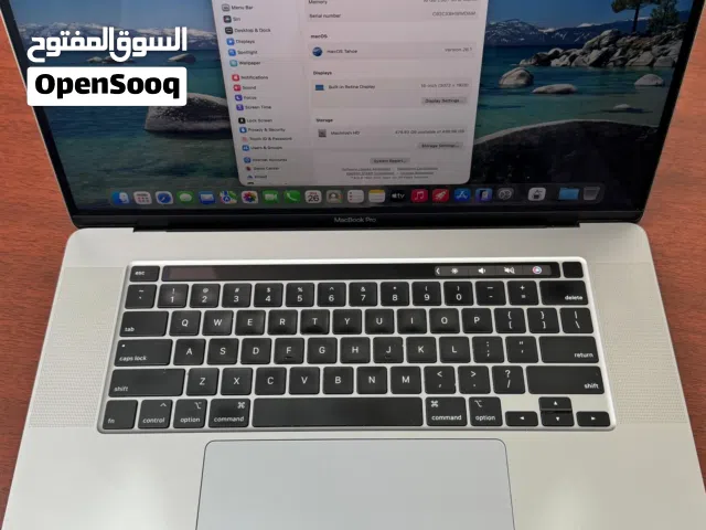 MacBook Pro 2019 – 16inch i7  16GB  512GB SSD