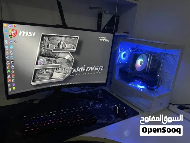 كمبيوتر للبيع و شاشه للبيع